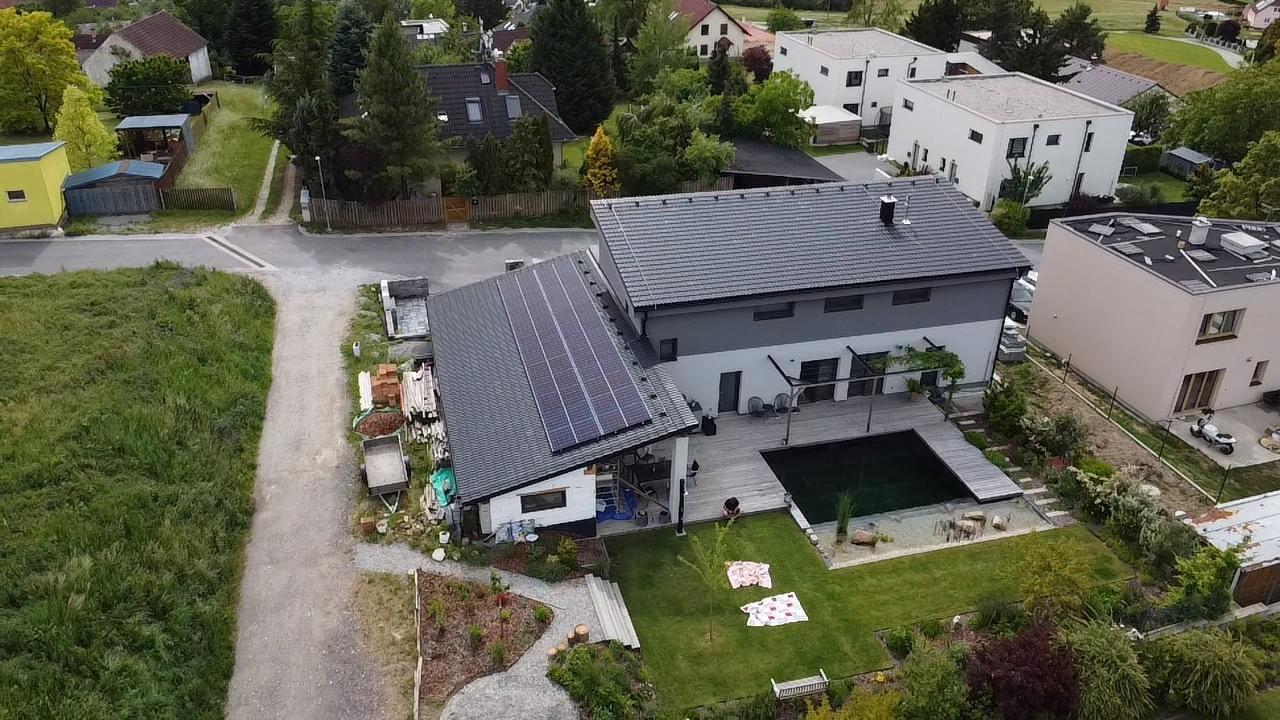 Novostavba rodinného domu, Srubec u Českých Budějovic